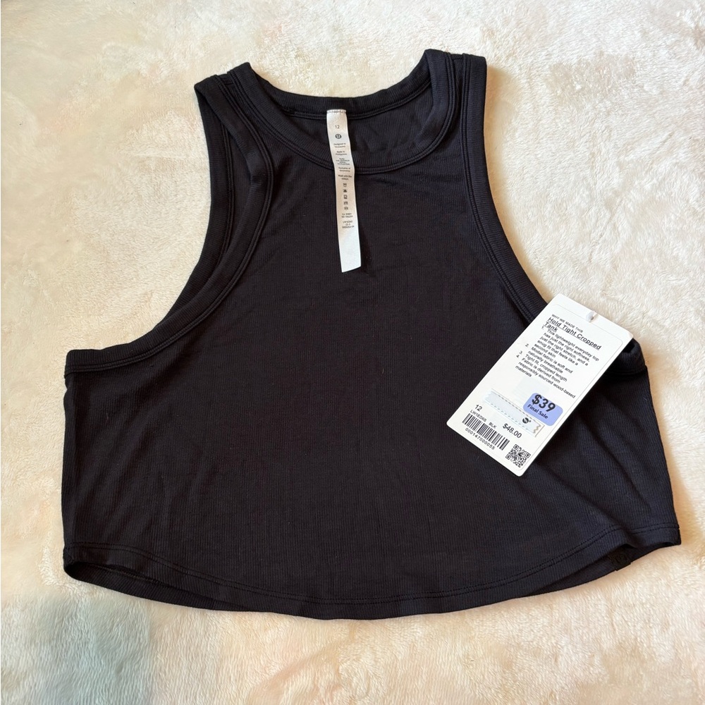 Lulu lemon Hold Tight Crop Top